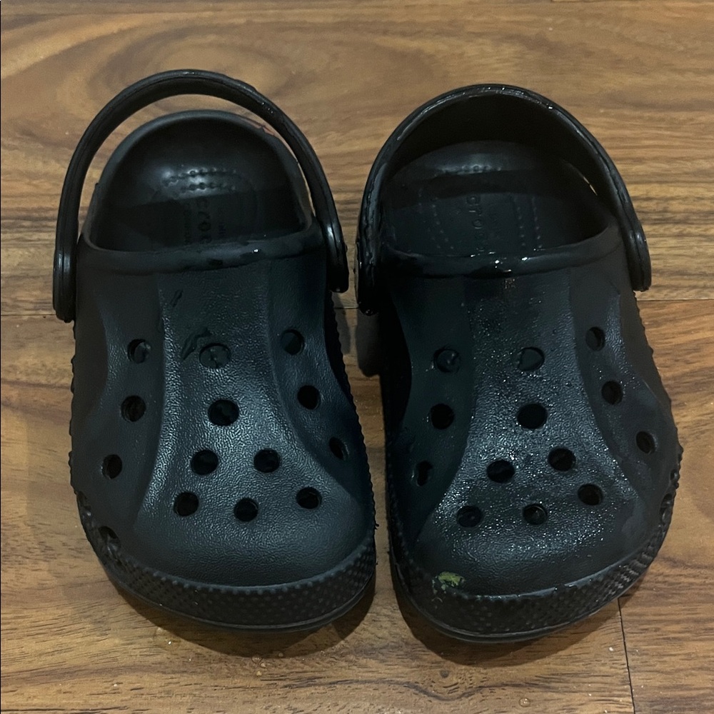 CROCS Kids Black Water Shoes